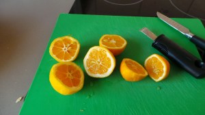 Zest and juice your lemons