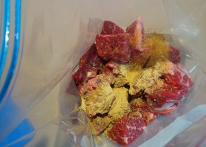 Add a good shake of whatever you have.