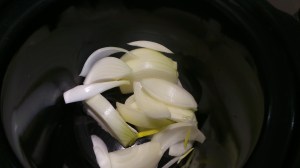 Little crescent moons of onions
