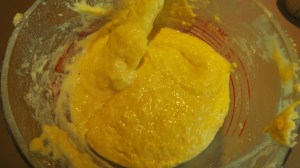 Mix in your wet ingredients.