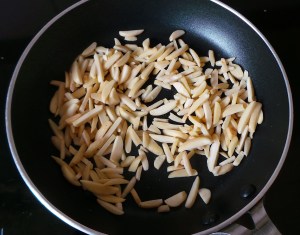 I use a little egg pan for toasting my nuts.