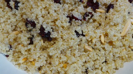 Cranberry Almond Pilaf