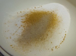 Sift together your flour and spices. 