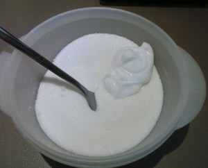 Add your Sorbolene bit by bit...