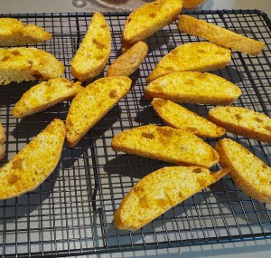 Orange Ginger Biscotti