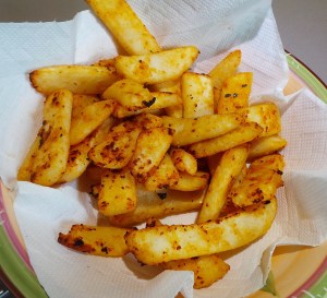 Loaded hot potato chips