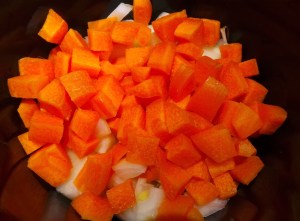 Add a chopped up carrot.