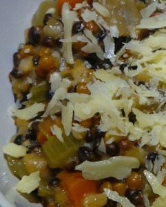 Top shaved parmesan.