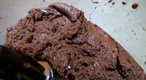 It will form a thick paste.