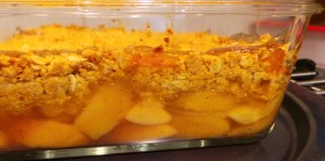 Apple and Quince Crumble