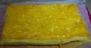 Spread with your filling of choice.