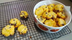 The biscuit barrel is full. 