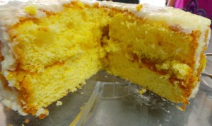 Luscious Lemon Sponge.
