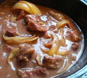 Boozy beef - a pot full of yum.