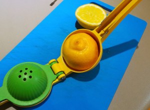 This citrus squeezer is one of my favourite gadgets.