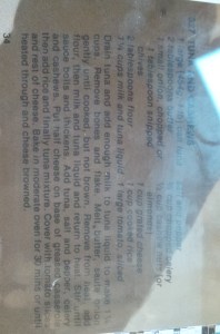 I couldn't change the rotation to read it when cooking...