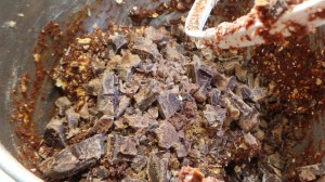 Dark chocolate contains antioxidants. Health food.